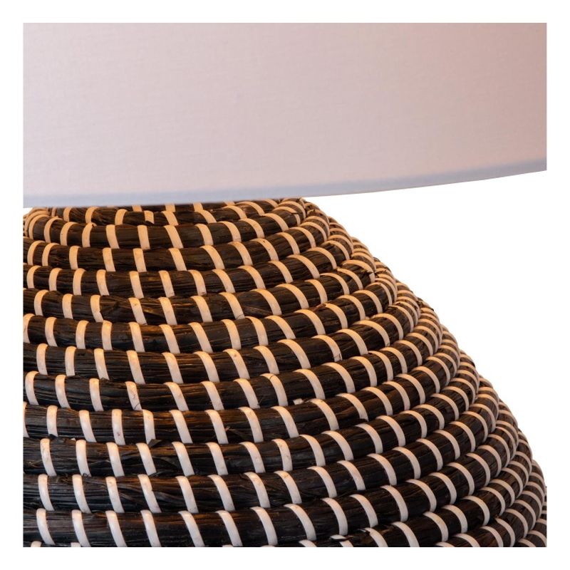 Lucide MADUKA - Stolná lampa - 1xE27 - Čierna